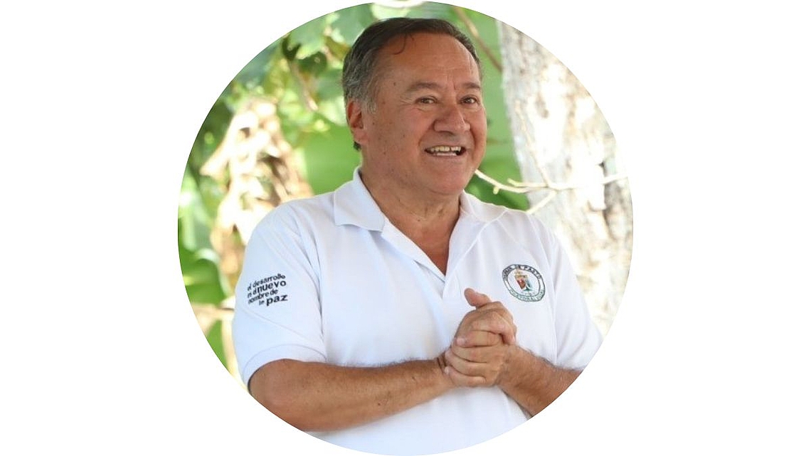 Rafael Jurado, Gast zur Fastenaktion 2024 aus dem Partnerprojekt Landpastoral der Diözese Pasto, Kolumbien.